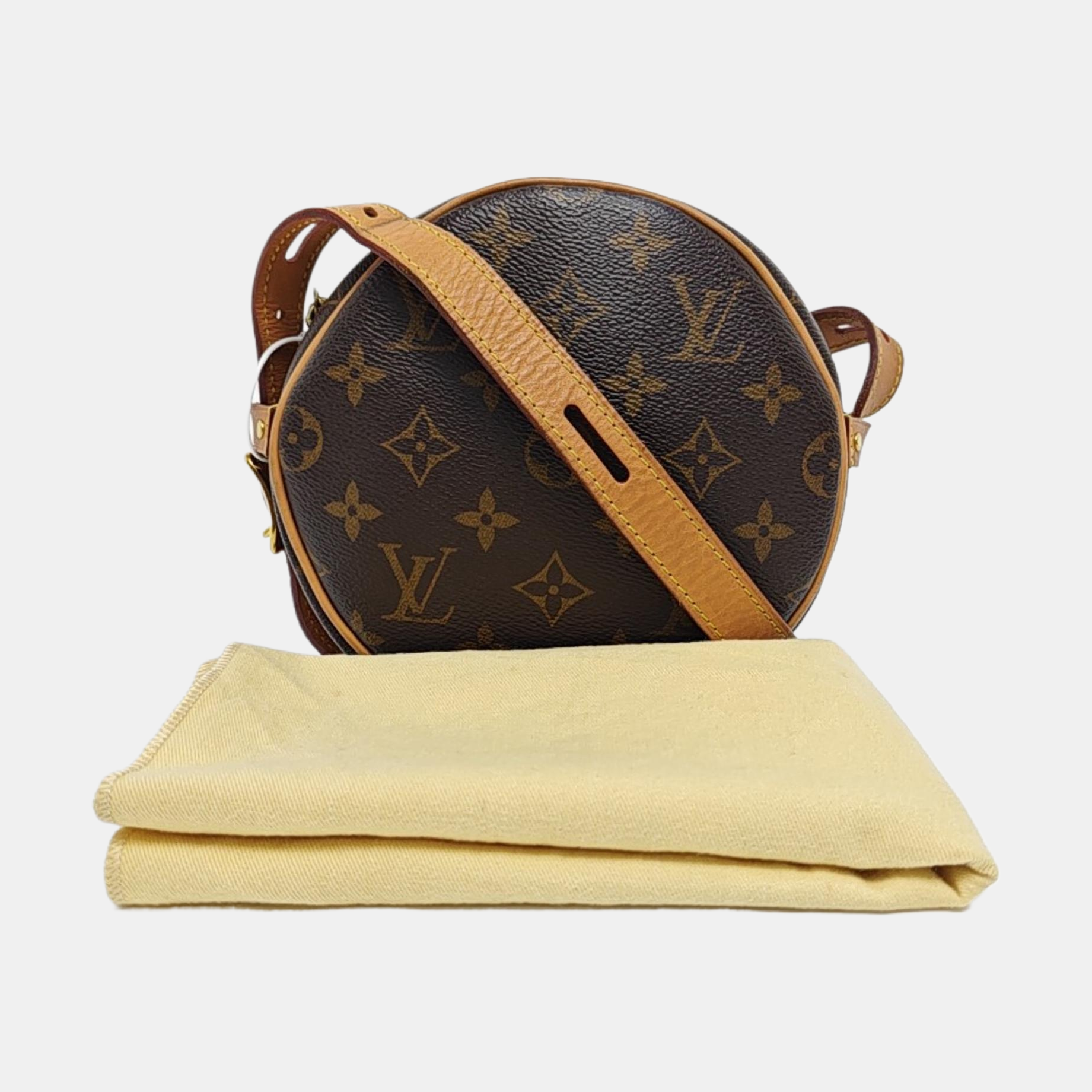 BOITE CHAPEAU PM Monogram Coated Canvas Brown