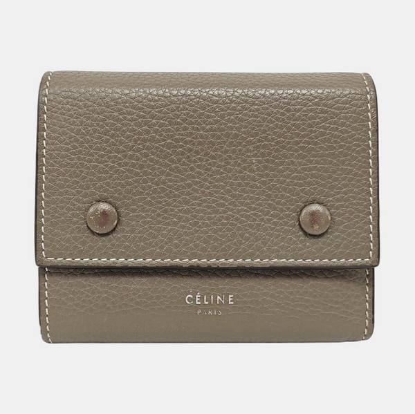 Calfskin Wallet Gray
