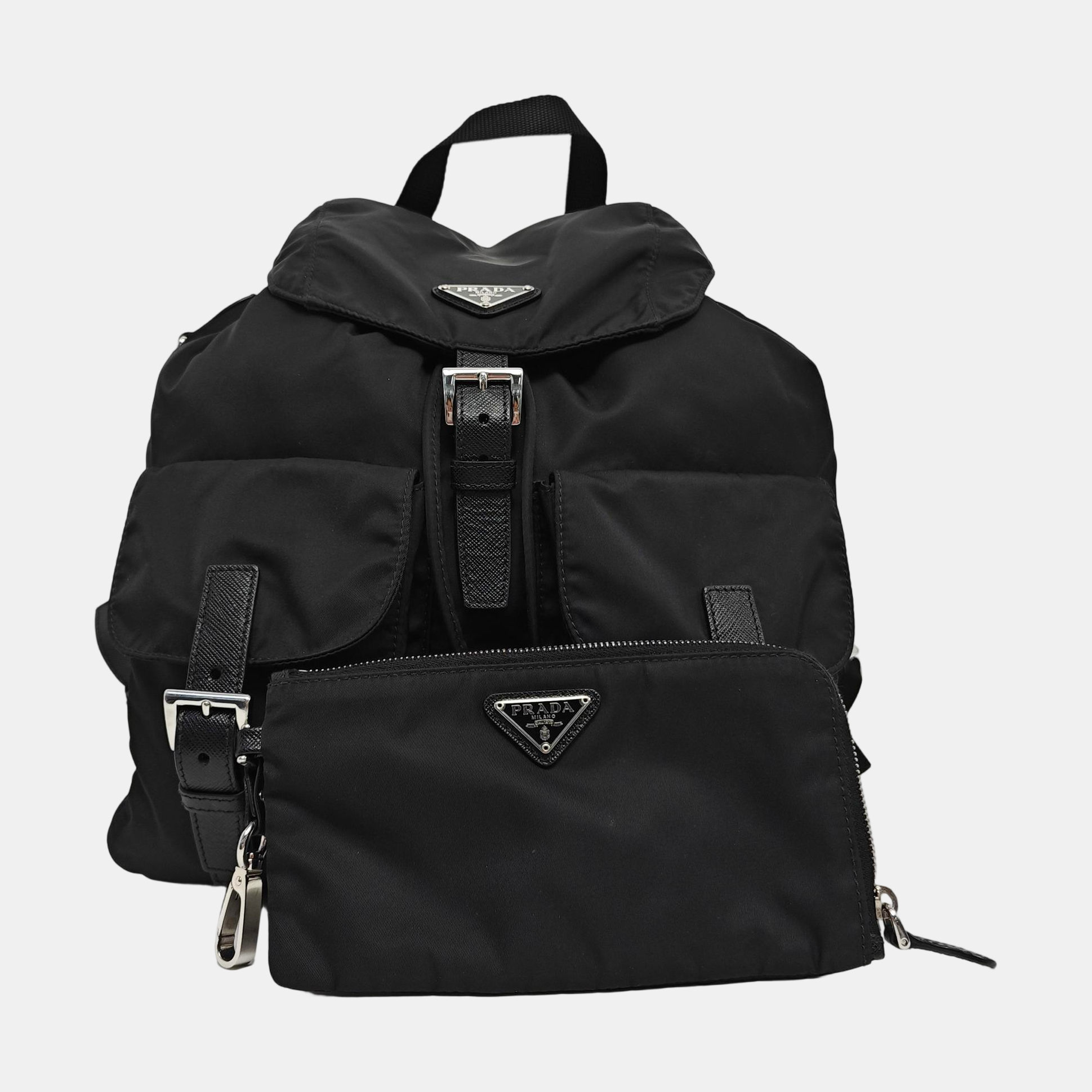 Re-Nylon Medium Nylon Black