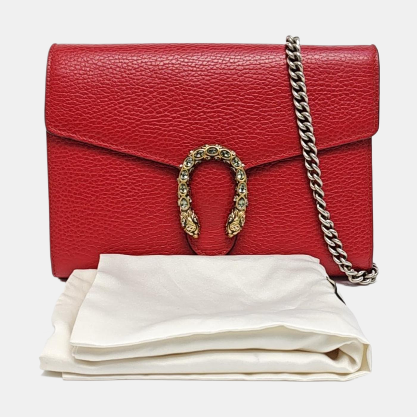 Authenticated pre-owned  Dionysus Mini Calfskin Red - Shoulder Bag at Looply