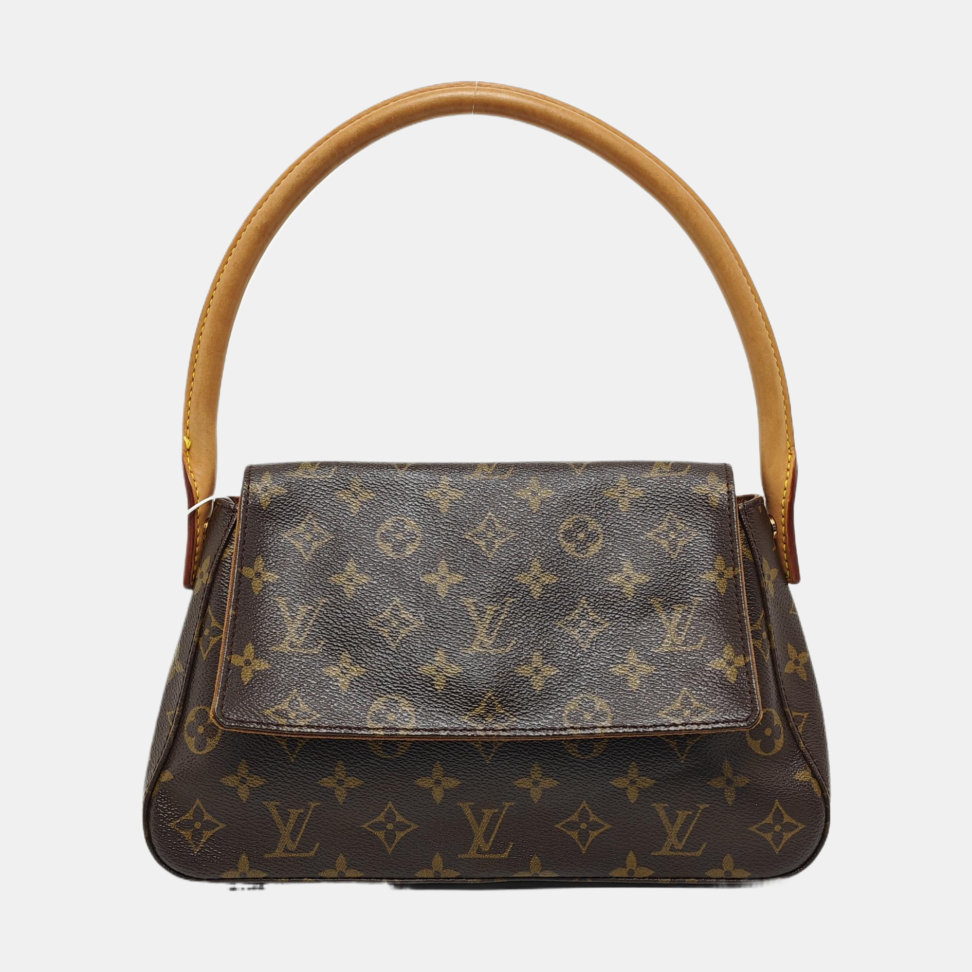 LOOPING PM Monogram Coated Canvas Brown