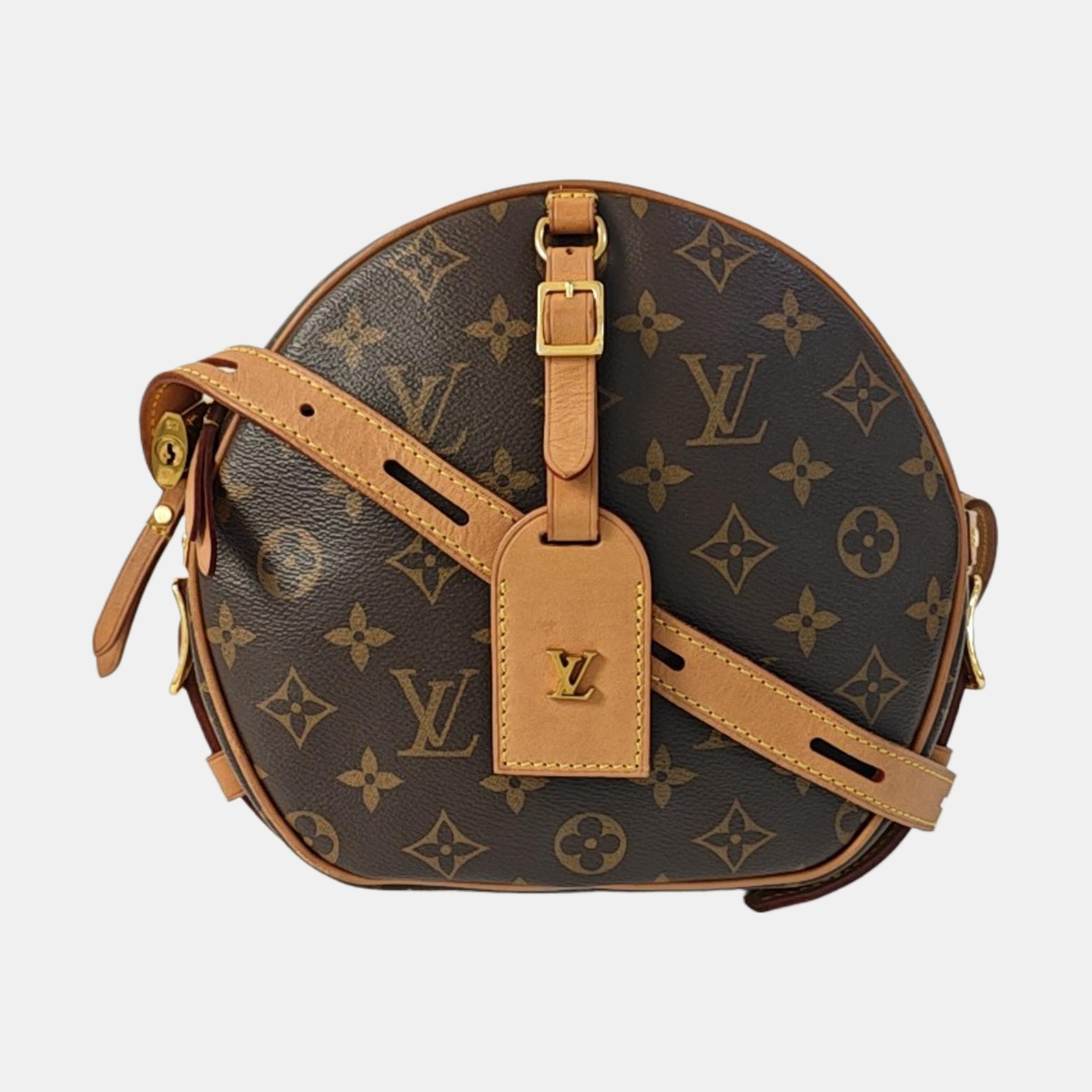 BOITE CHAPEAU MM Monogram Coated Canvas Brown