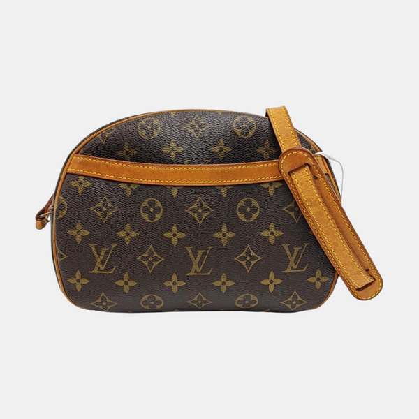 BLOIS PM Monogram Coated Canvas Brown