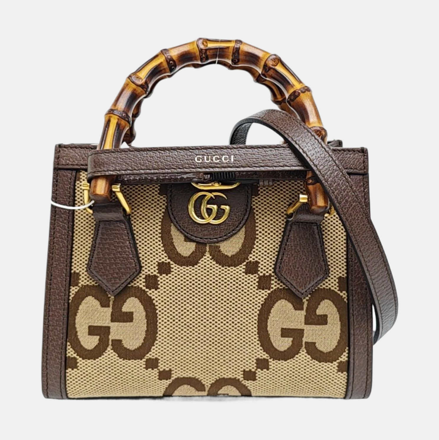 Diana Mini Monogram Canvas Beige