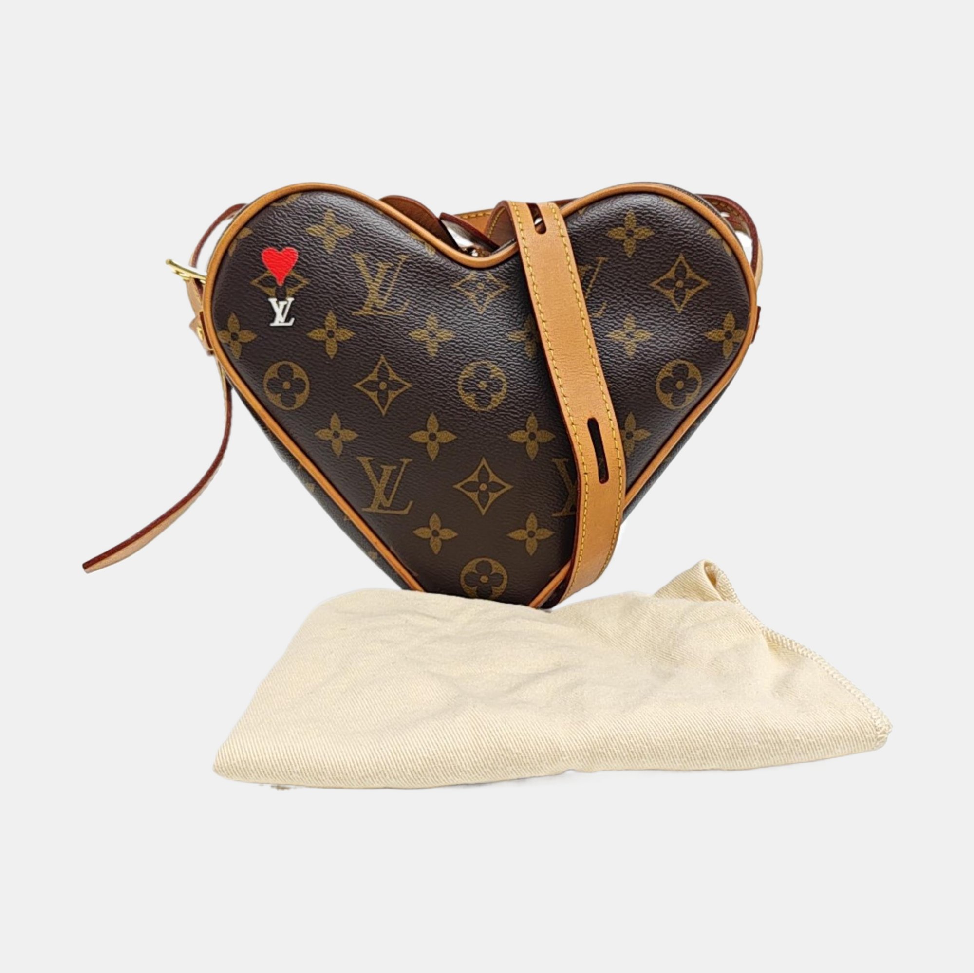 GAME ON Monogram Coated Canvas Brown