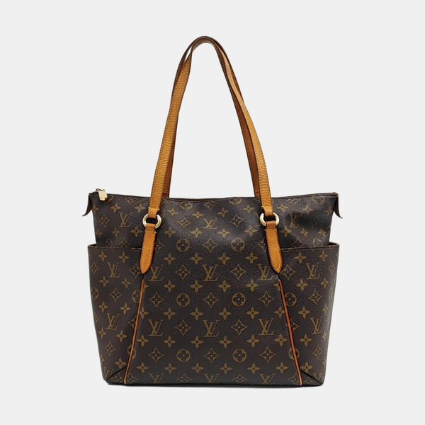 TOTALLY MM Monogram Coated Canvas Brown