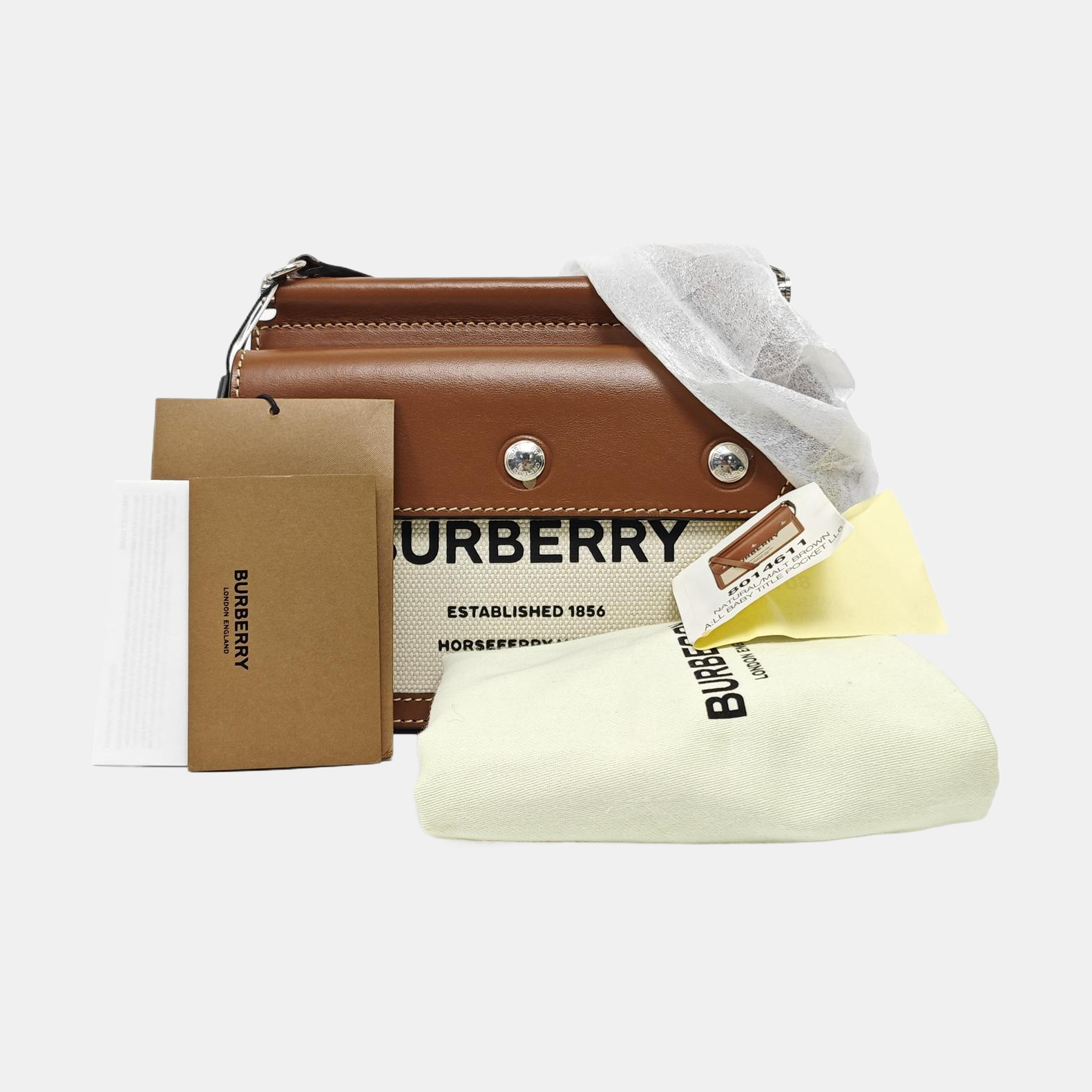 Title Mini Calfskin Brown
