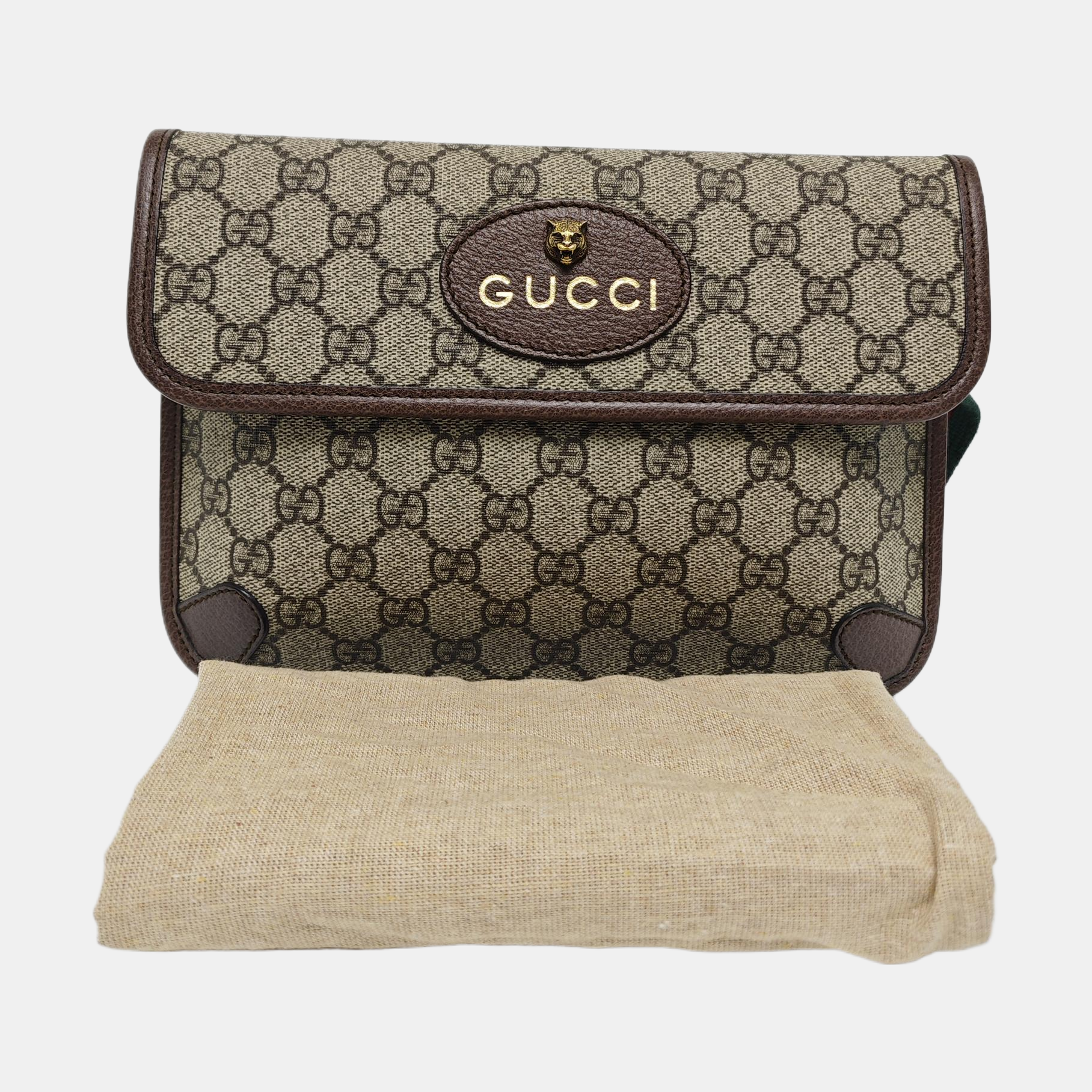 Neo Vintage Monogram Coated Canvas Beige
