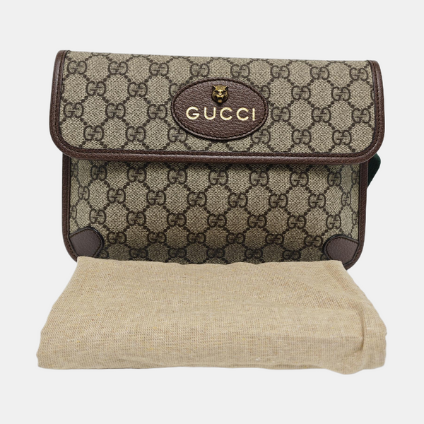 Neo Vintage Monogram Coated Canvas Beige