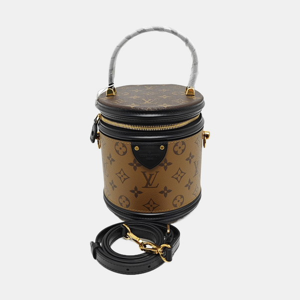 CANNES PM Monogram Coated Canvas Brown