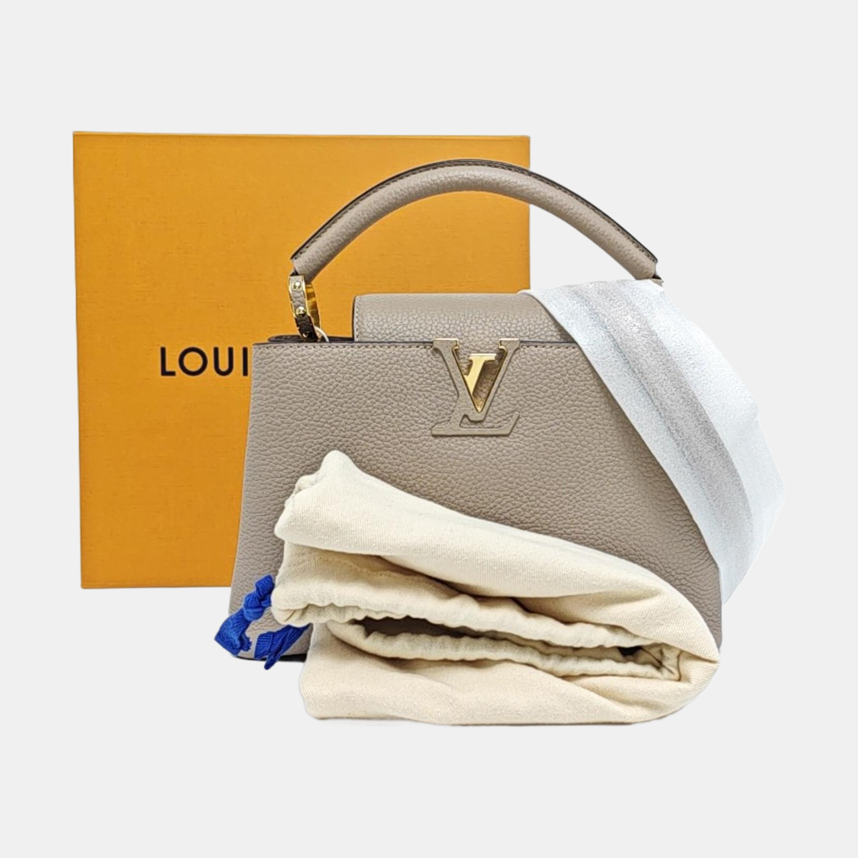 CAPUCINES BB Calfskin Grey