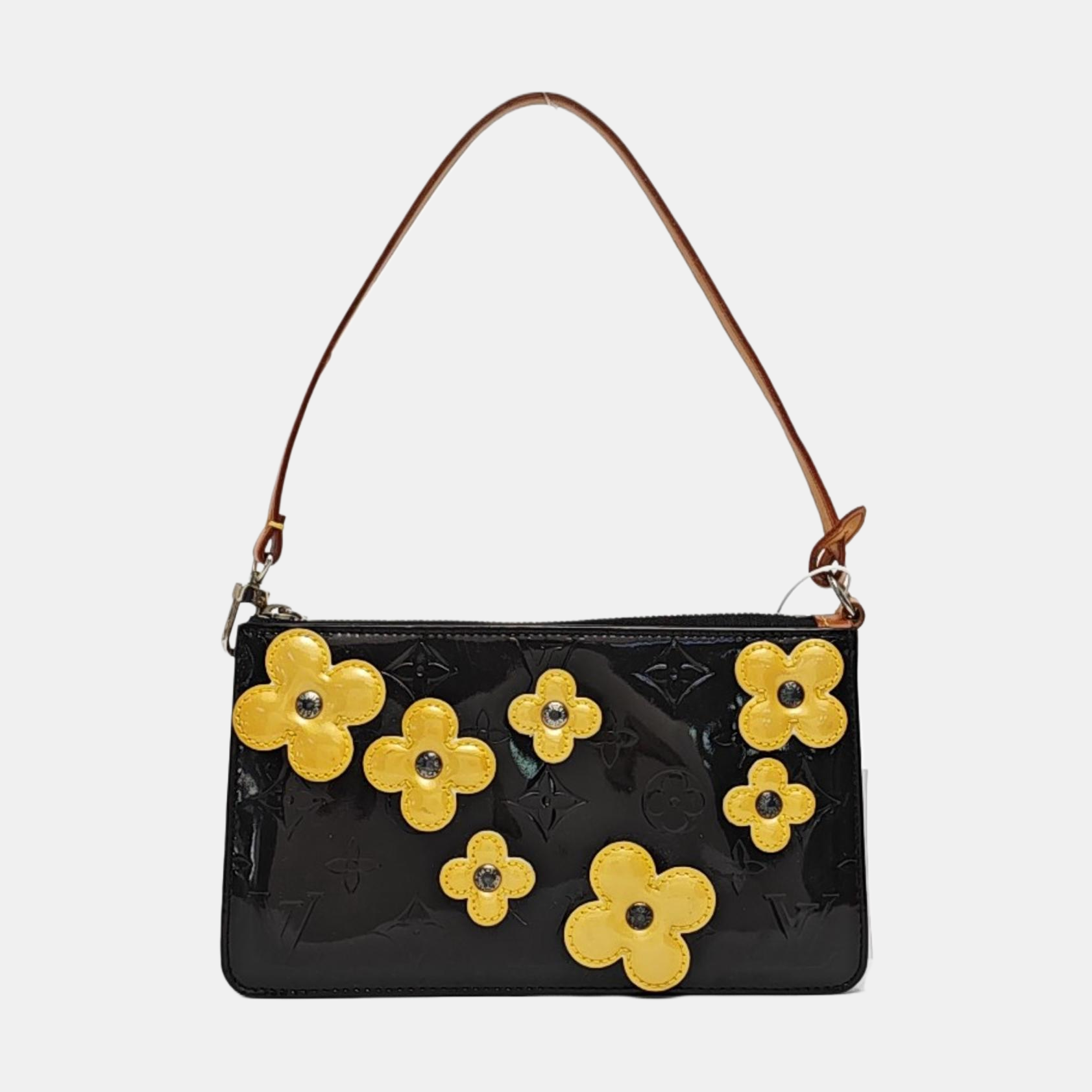LEXINGTON Monogram Patent Leather Black