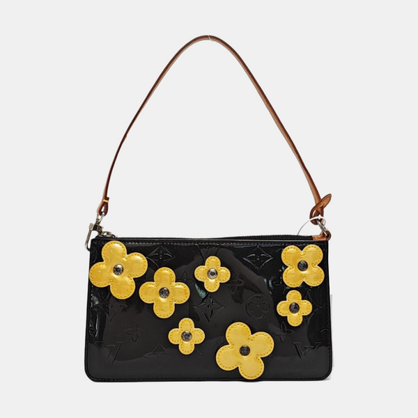 LEXINGTON Monogram Patent Leather Black