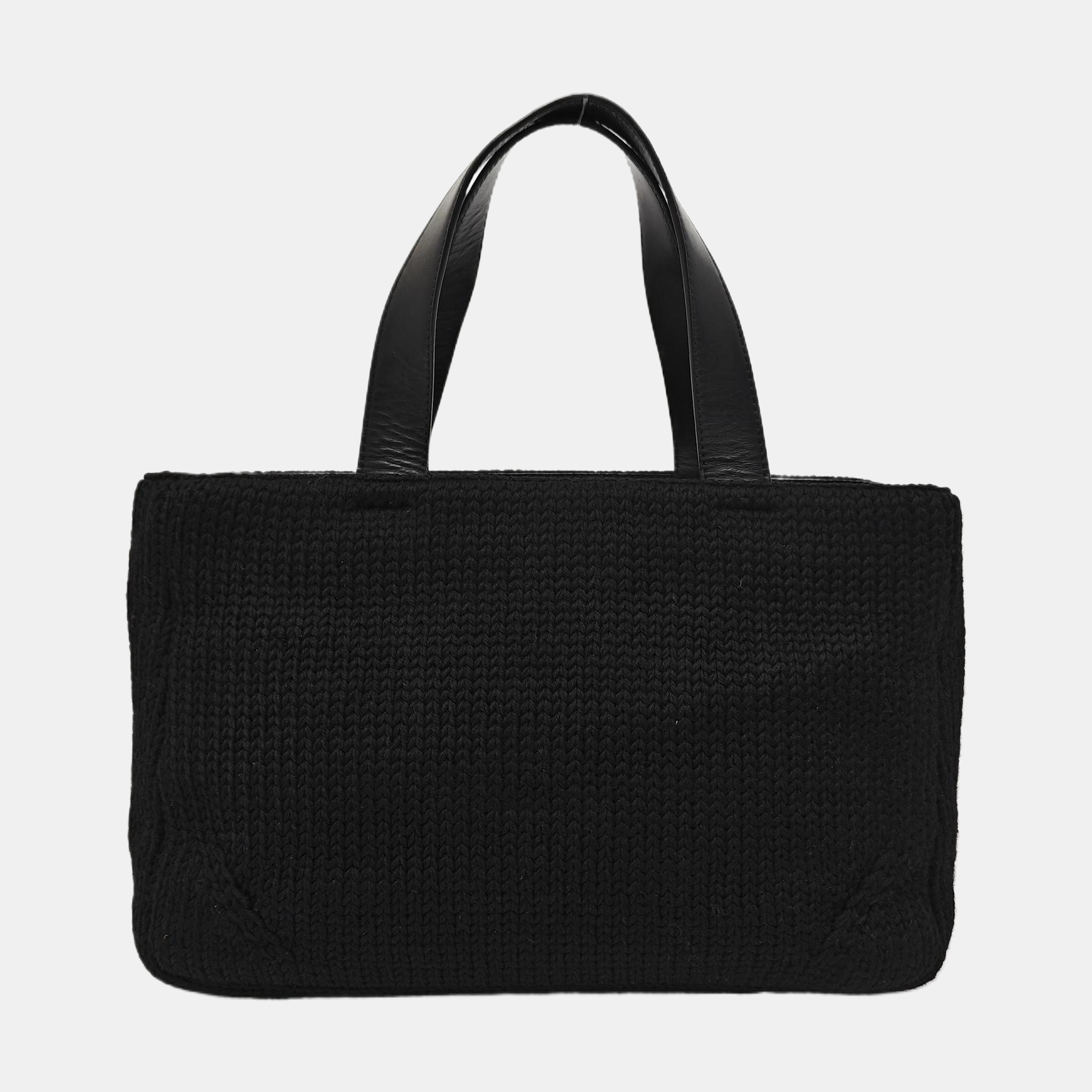 Fabric Tote Bag Black