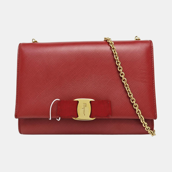Ginny Calfskin Red