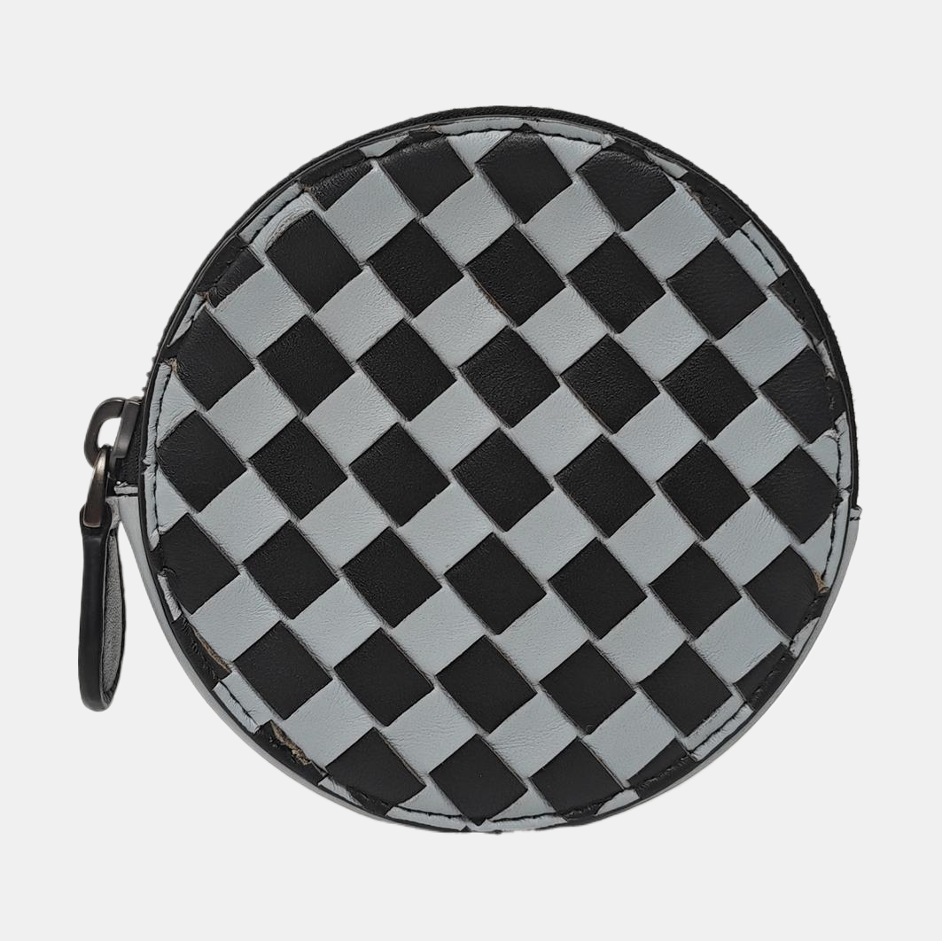 Calfskin Coin Purse Multicolor