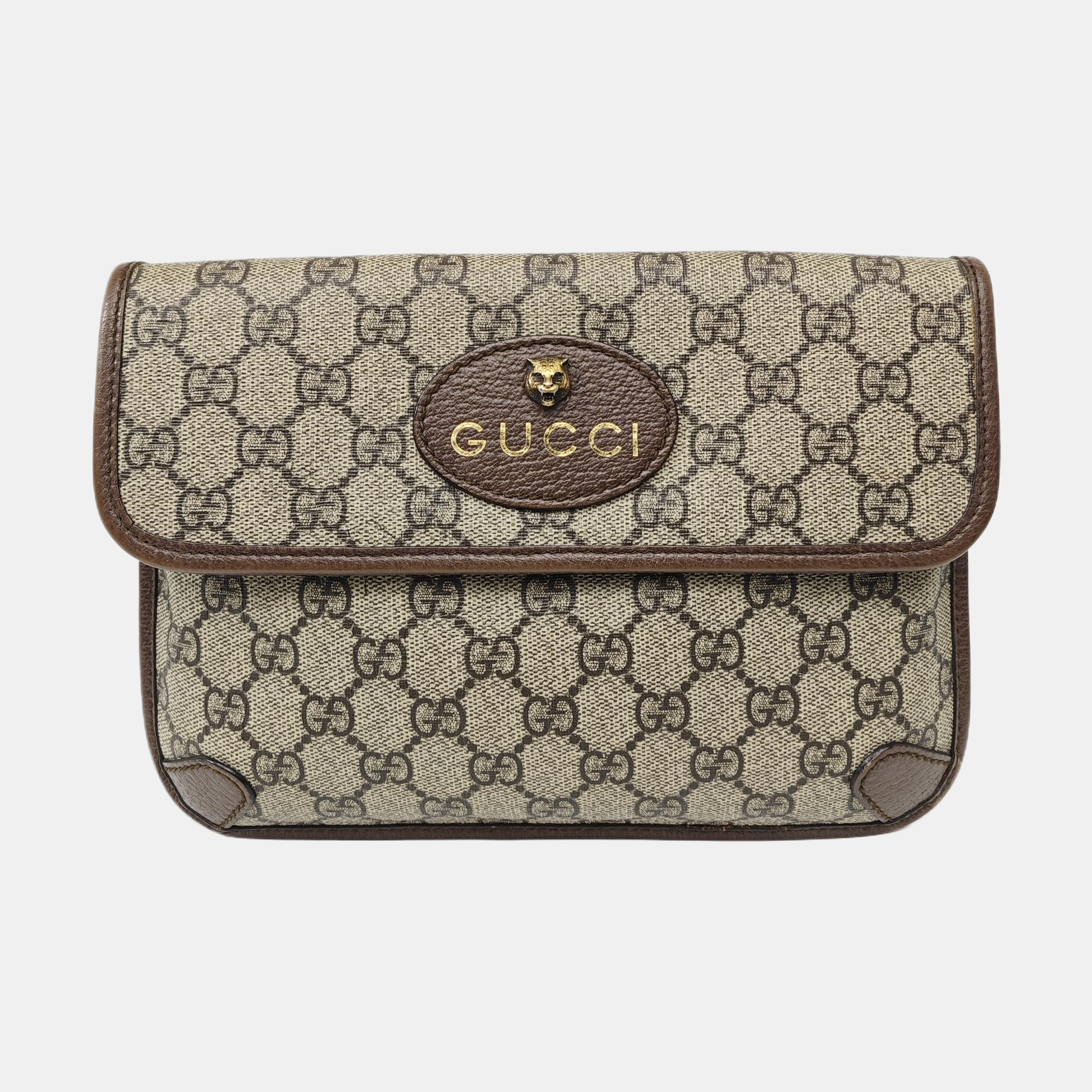 Neo Vintage Monogram Coated Canvas Beige