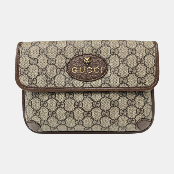 Neo Vintage Monogram Coated Canvas Beige