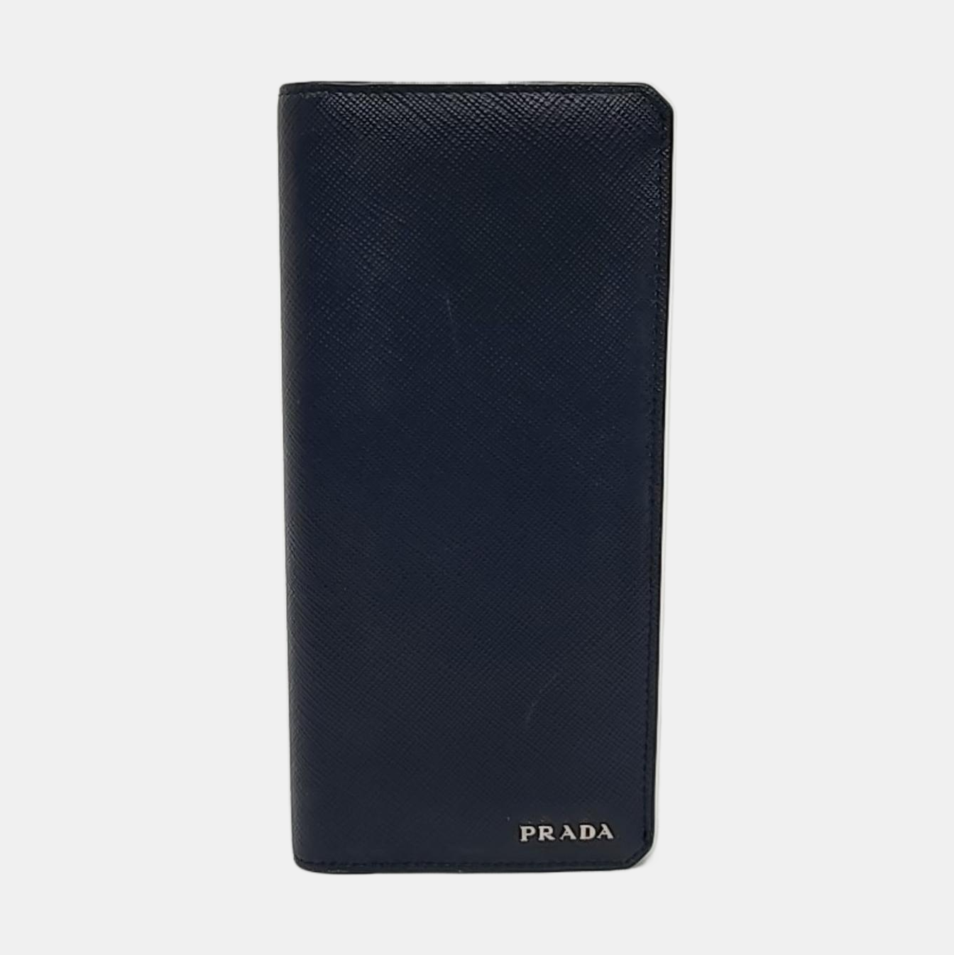 Saffiano Calfskin Wallet Blue