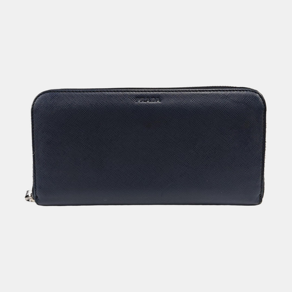 Saffiano Calfskin Wallet Blue
