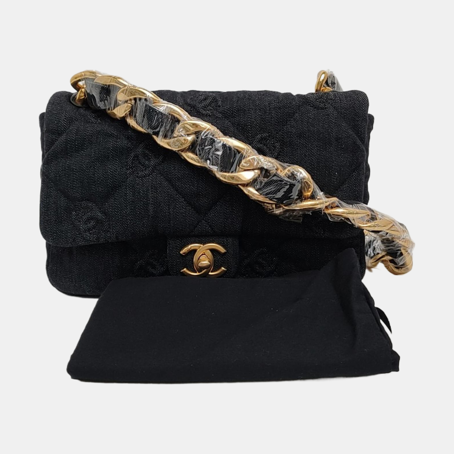 Quilted Fabric Black