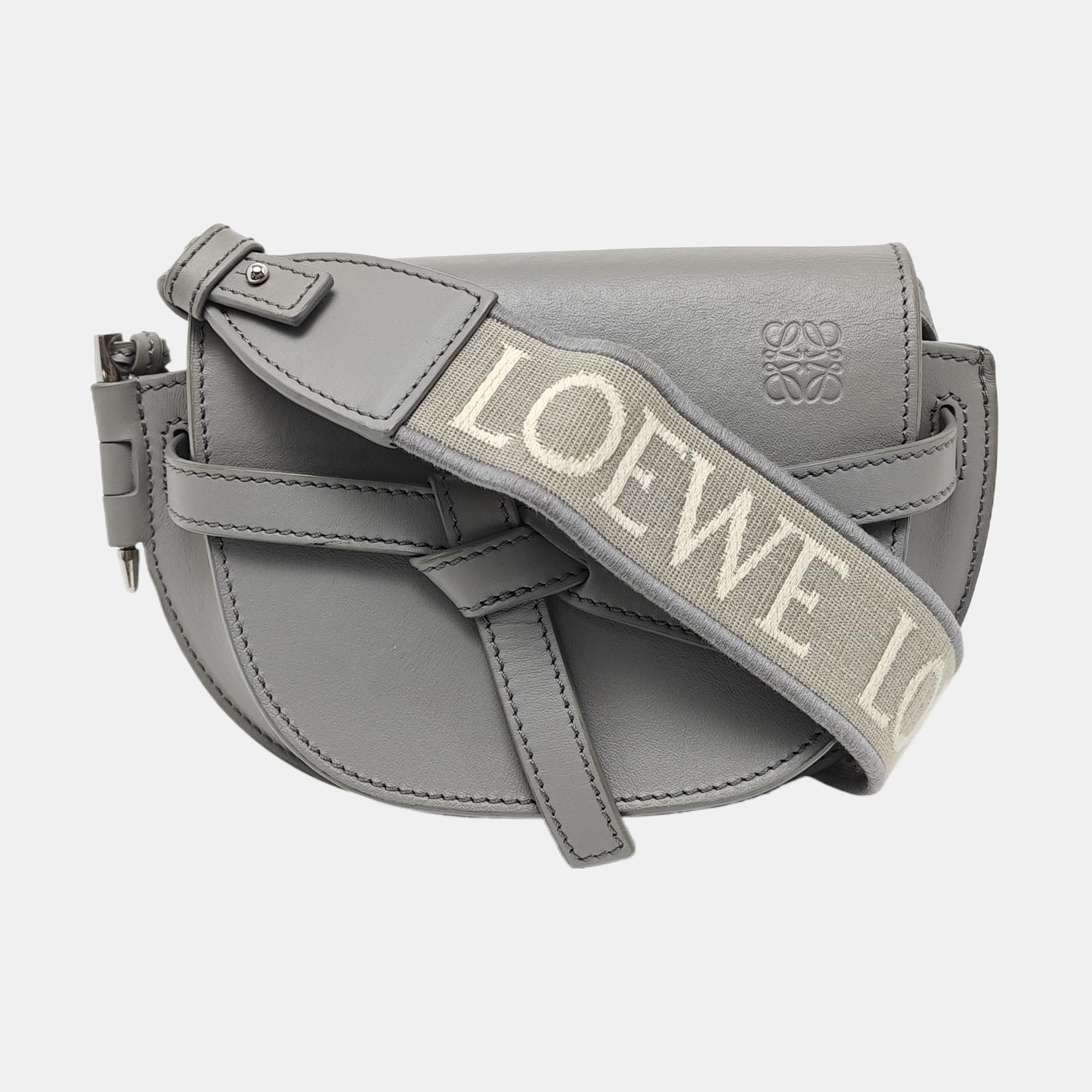 Gate Mini Calfskin Gray