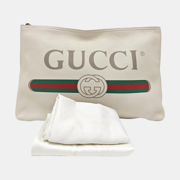 Print Calfskin White
