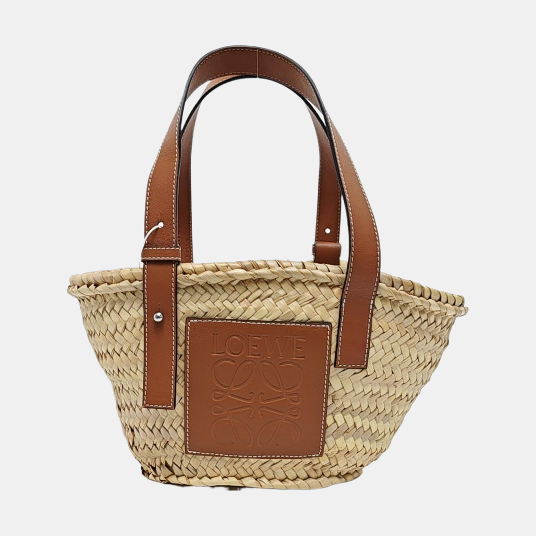 Basket Straw Beige