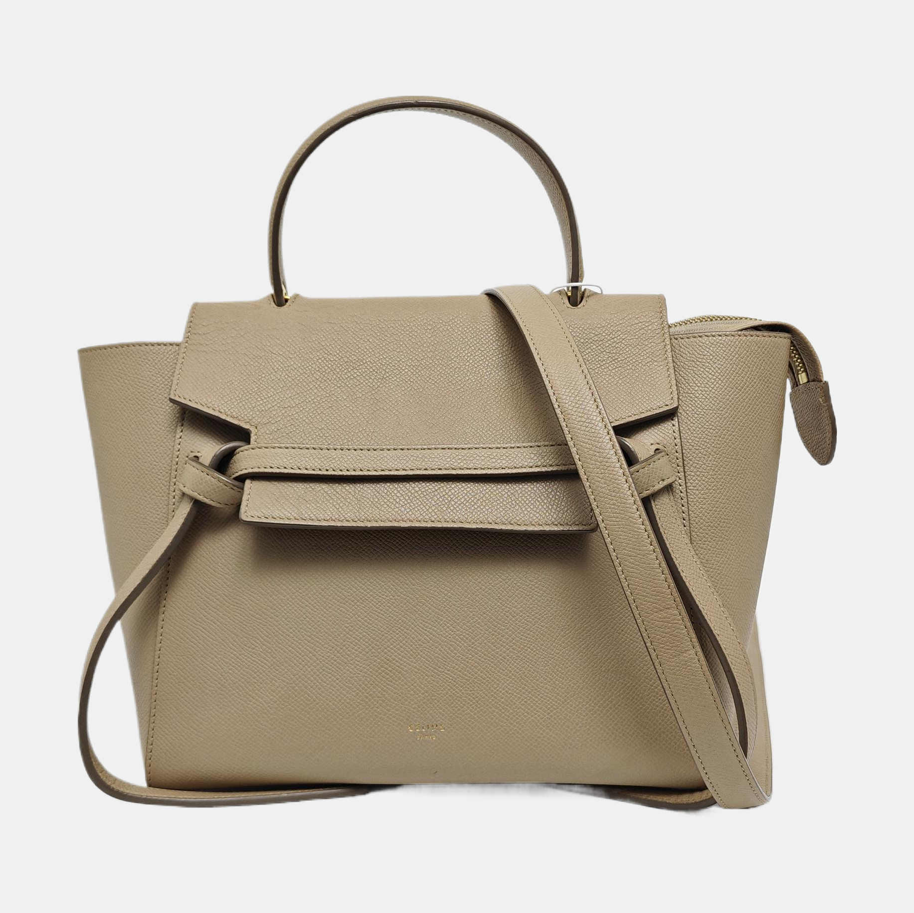 BELT Micro Calfskin Beige