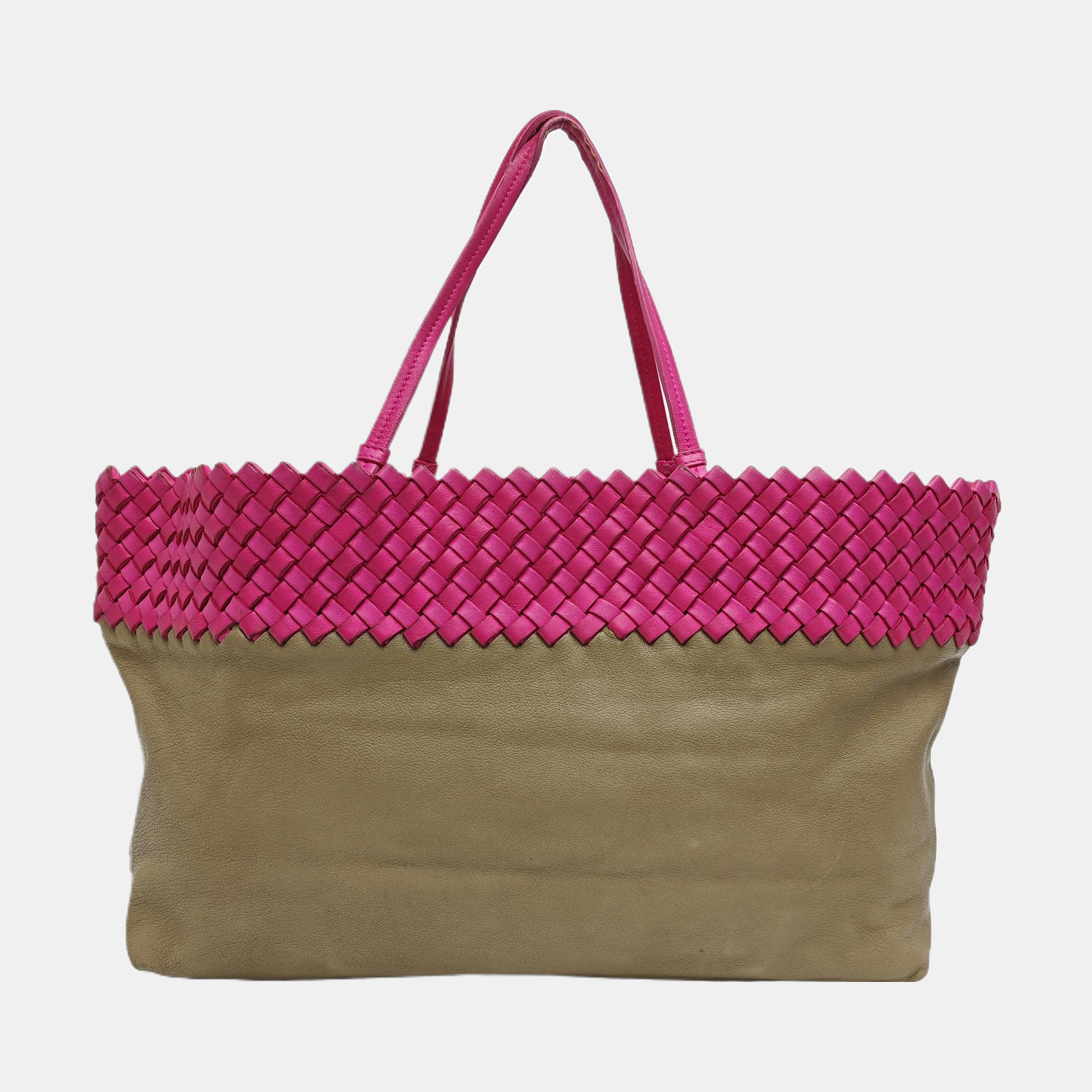 Calfskin Tote Bag Brown
