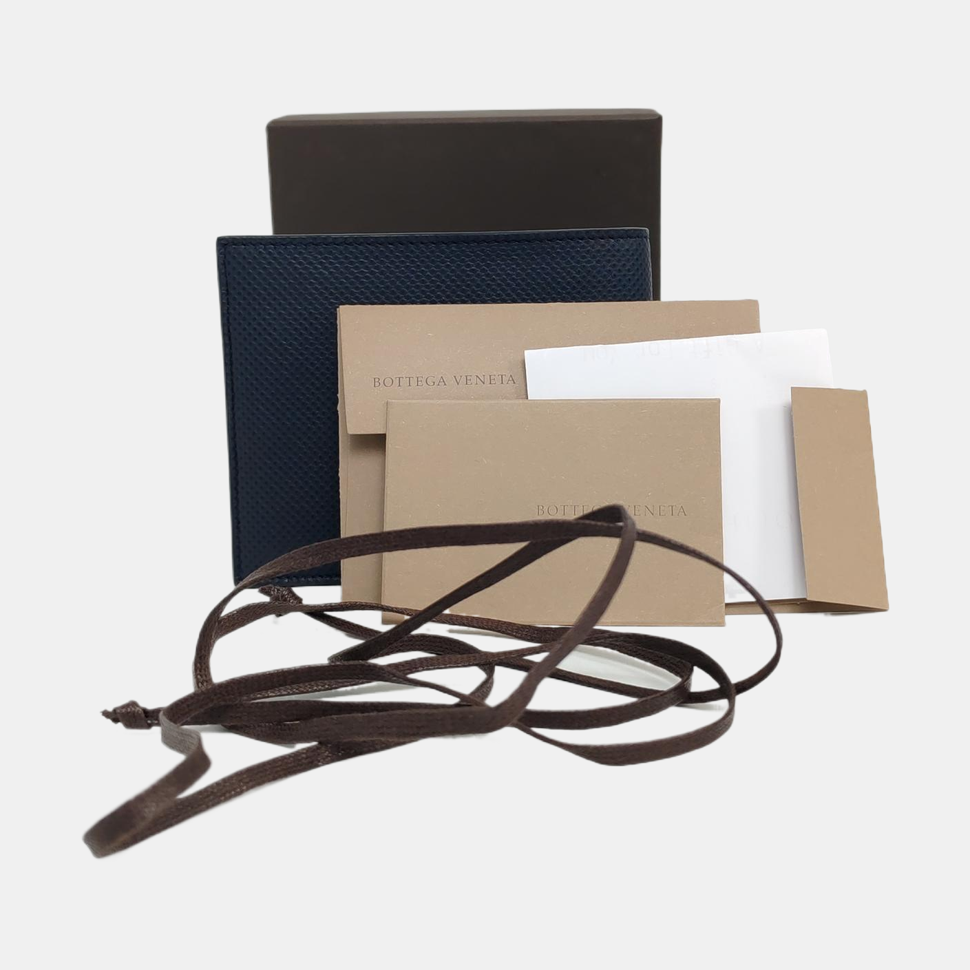 Lambskin Wallet Blue