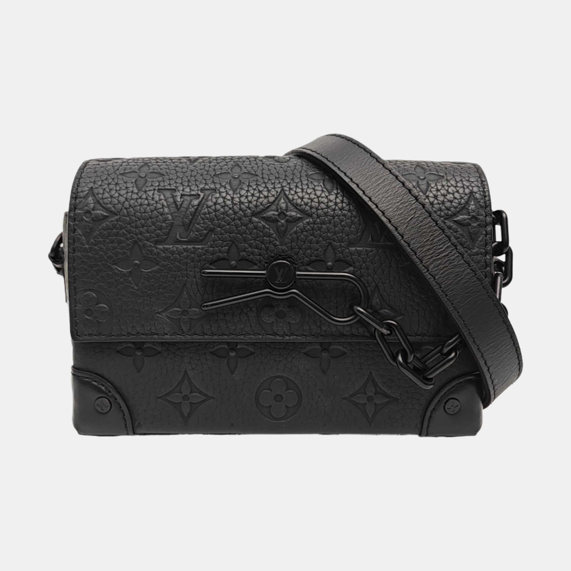 SOFT TRUNK Mini Monogram Calfskin Black