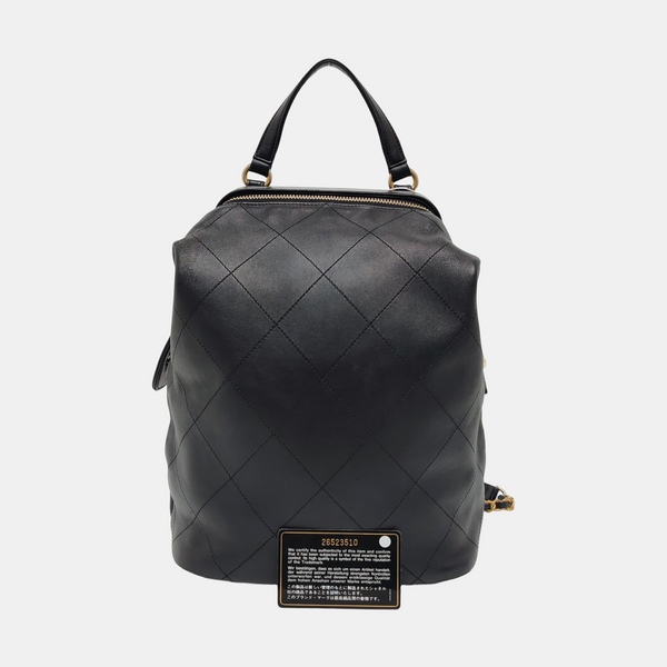 Quilted Lambskin Black