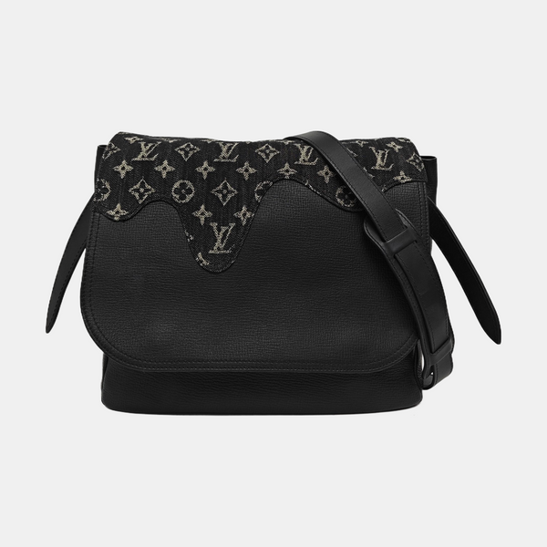 BESACE TOKYO Monogram Calfskin Black