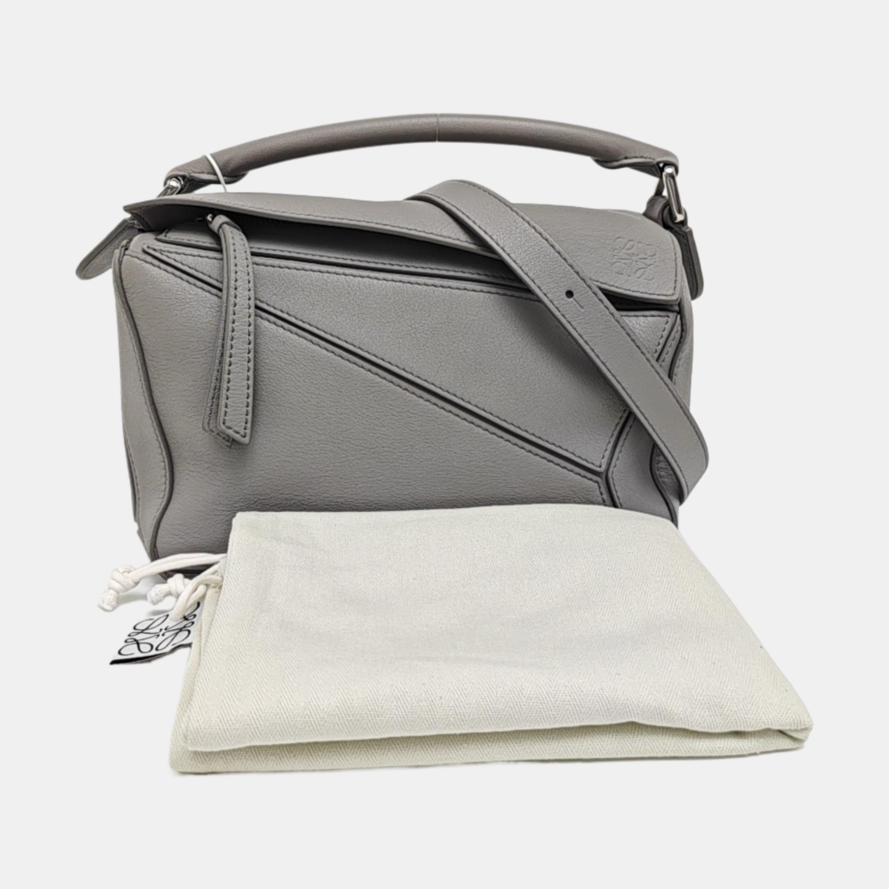 Puzzle Small Calfskin Gray