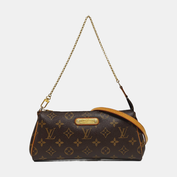 EVA Monogram Coated Canvas Brown