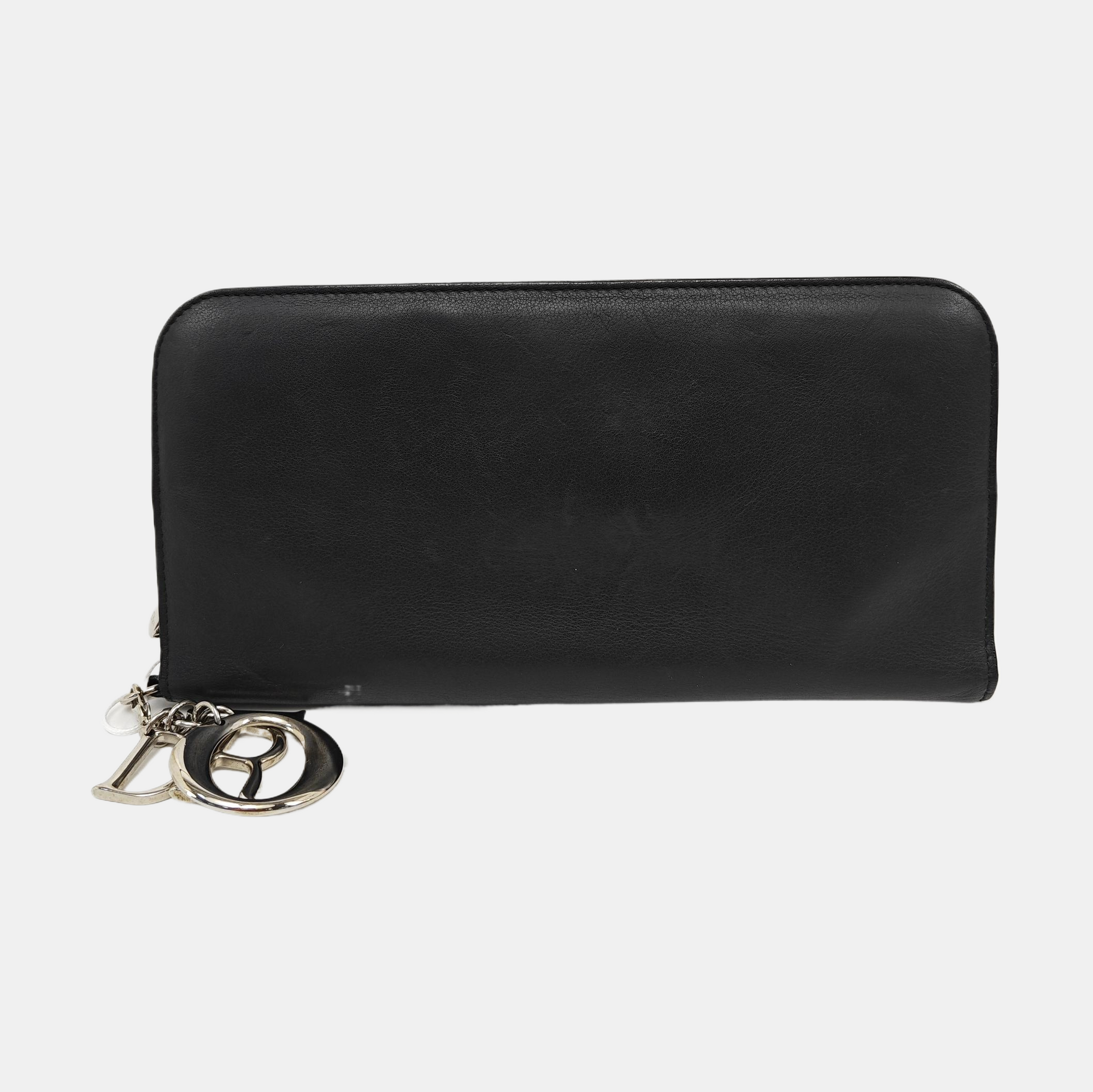 Calfskin Wallet Black