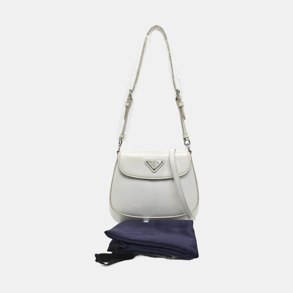 Cleo Mini Calfskin White