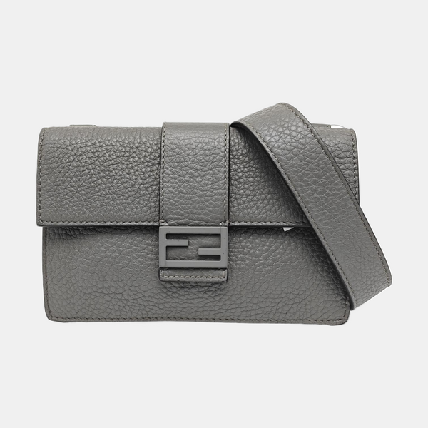 Baguette Mini Calfskin Gray