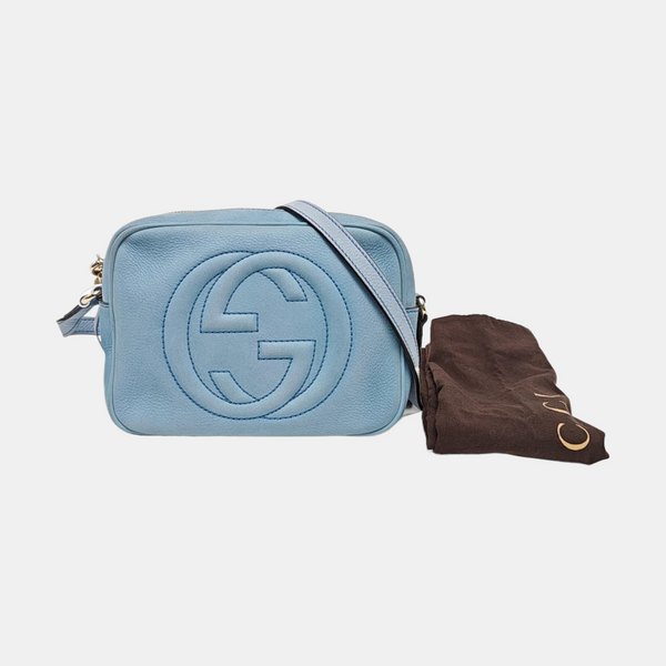 Authenticated pre-owned  Soho Small Calfskin Blue - Shoulder Bag at Looply