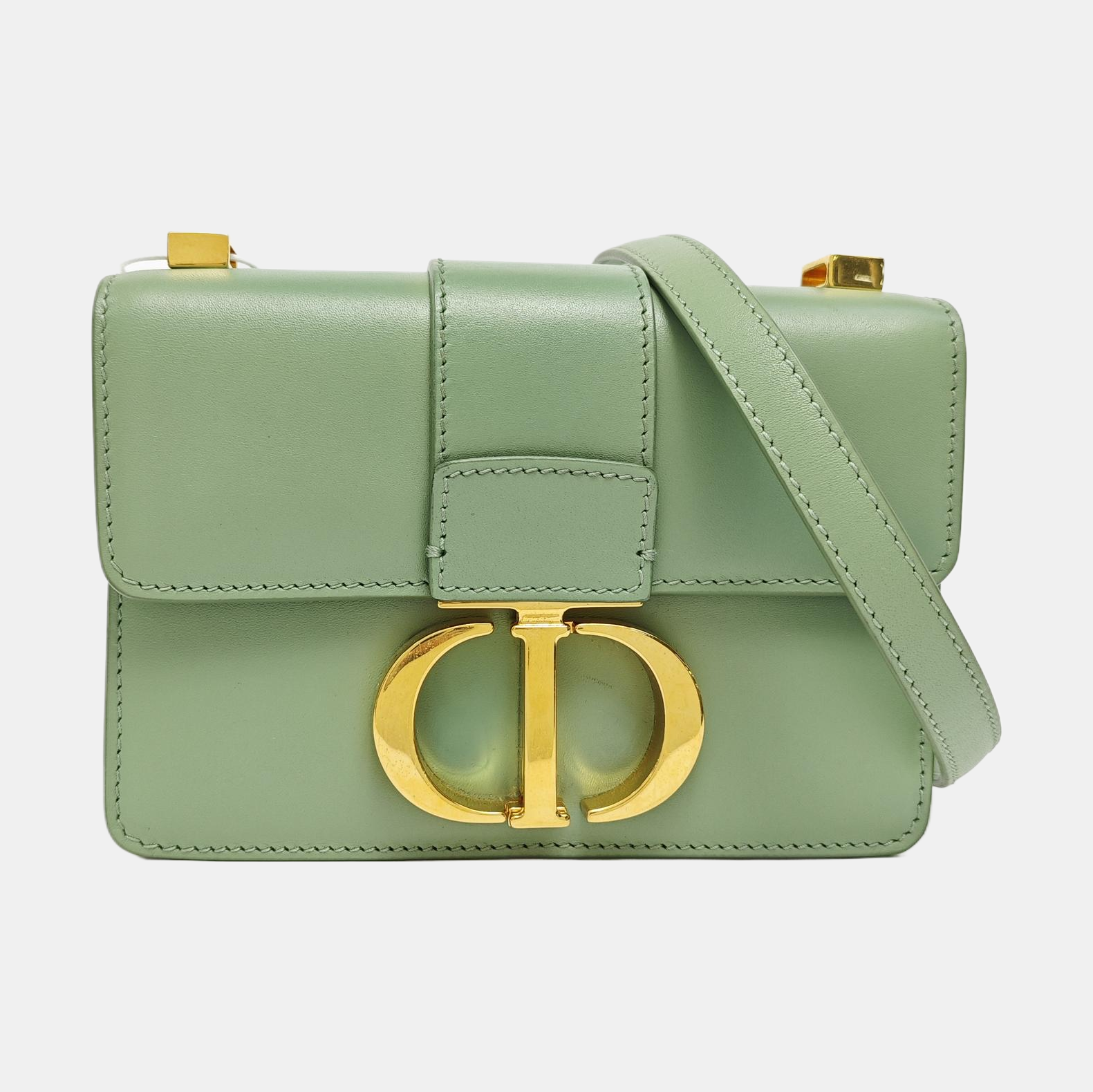 30 Montaigne Super Mini Calfskin Green