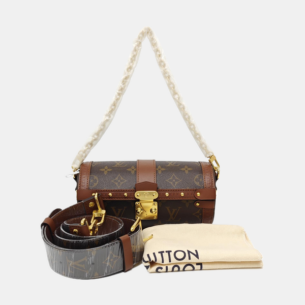 PAPILLON 19 Monogram Coated Canvas Brown