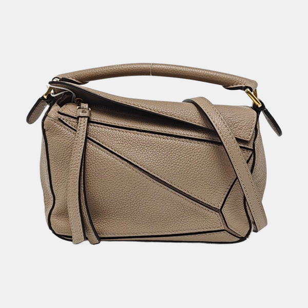 Puzzle Mini Calfskin Gray