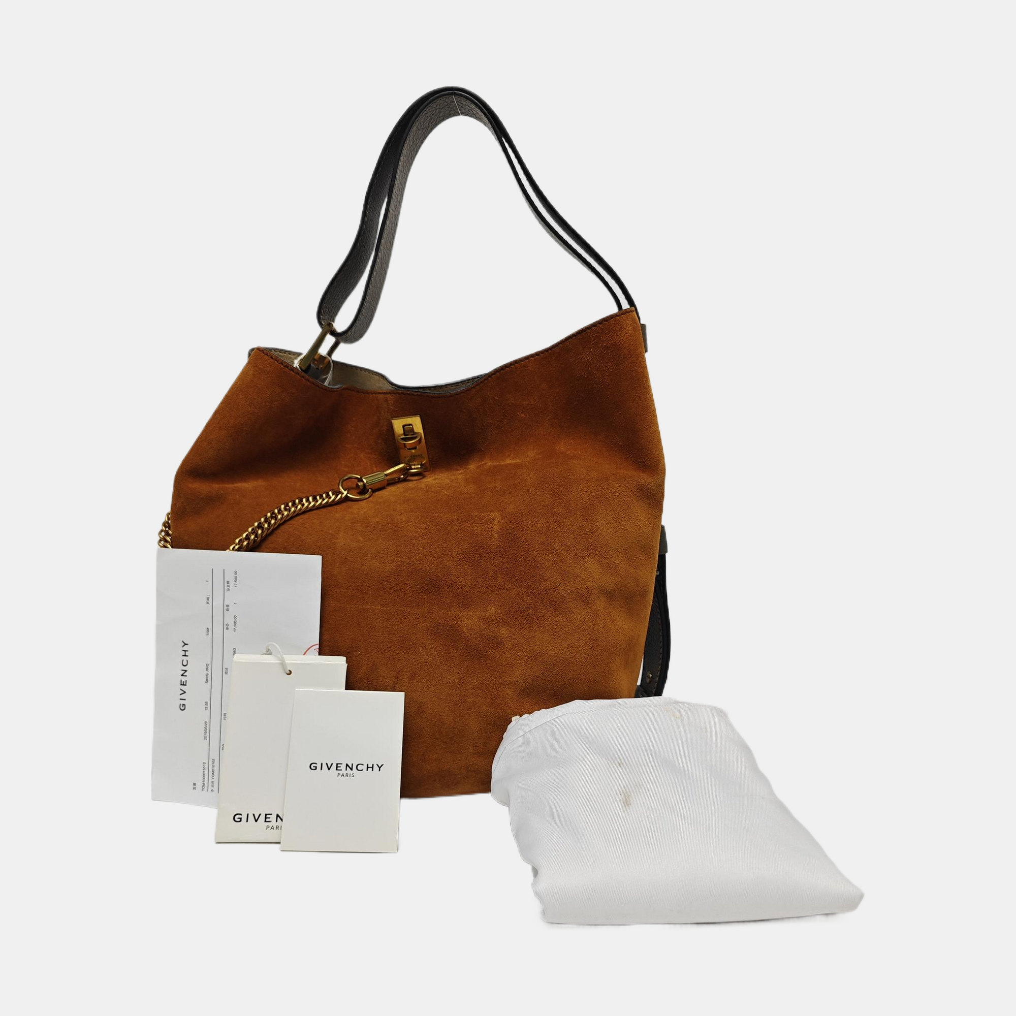 Calfskin Bucket Bag Multicolor