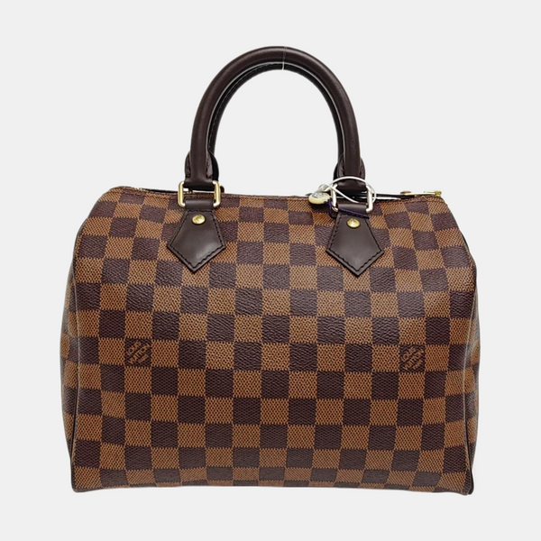 Speedy 25 Lona Damier Ebene Marrón