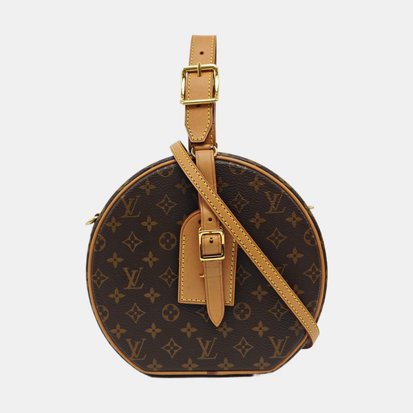 BOITE CHAPEAU PM Monogram Coated Canvas Brown