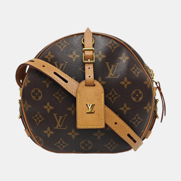 BOITE CHAPEAU MM Monogram Coated Canvas Brown