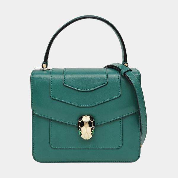 SERPENTI FOREVER Calfskin Green