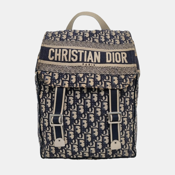 Diorcamp Large Canvas Blue