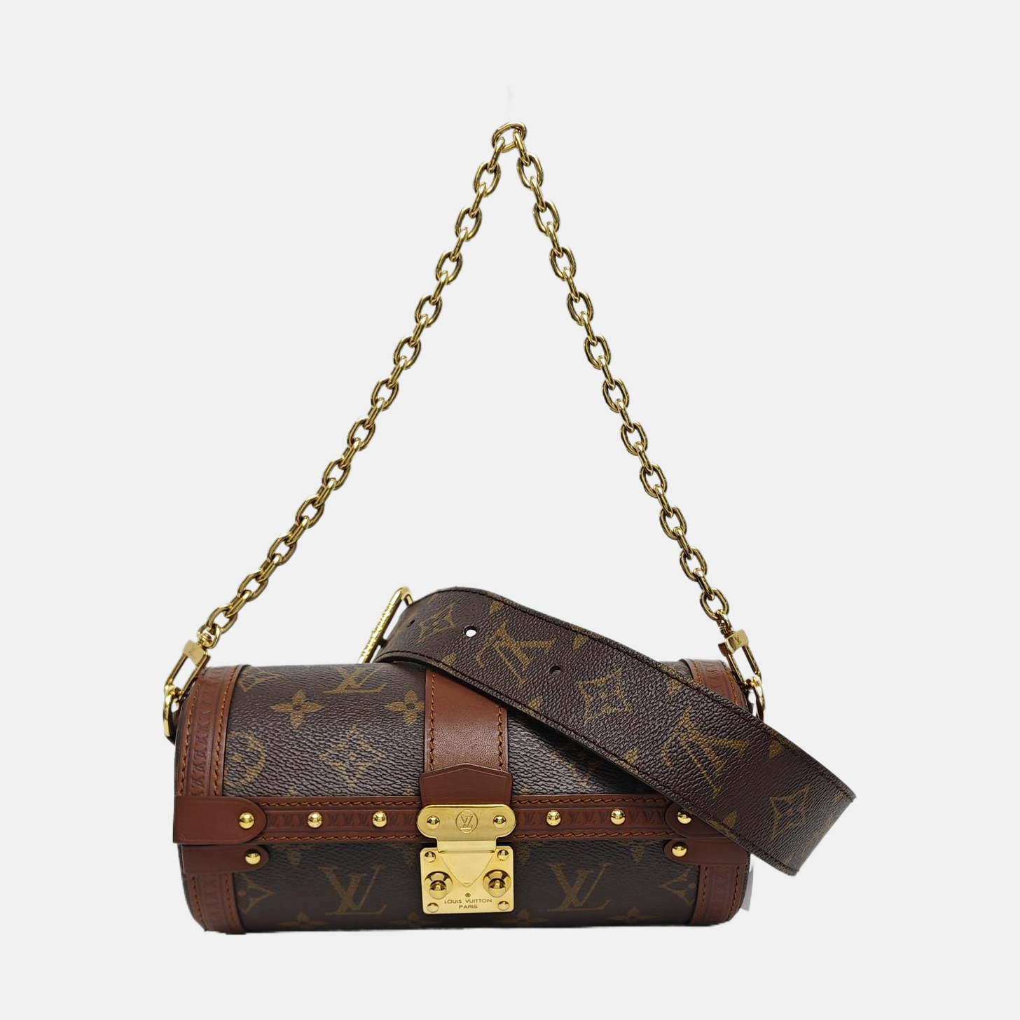 PAPILLON 19 Monogram Coated Canvas Brown